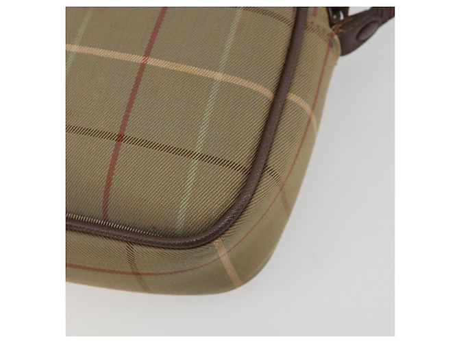 Borsa a tracolla Burberrys Nova Check Canvas Beige Tono Oro Auth BA14775 - vista 15