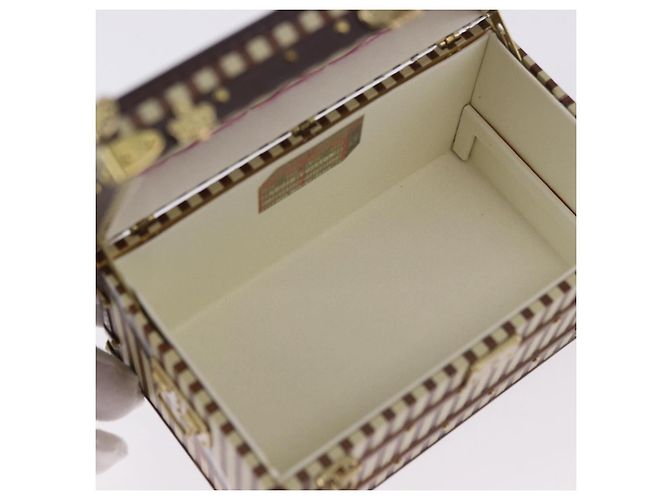LOUIS VUITTON MALLE COURRIER 1888 Fermacarte Beige Brown M99729 Auth 196934M Marrone - vista 10