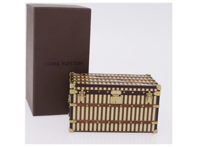 LOUIS VUITTON MALLE COURRIER 1888 Fermacarte Beige Brown M99729 Auth 196934M Marrone - vista 12