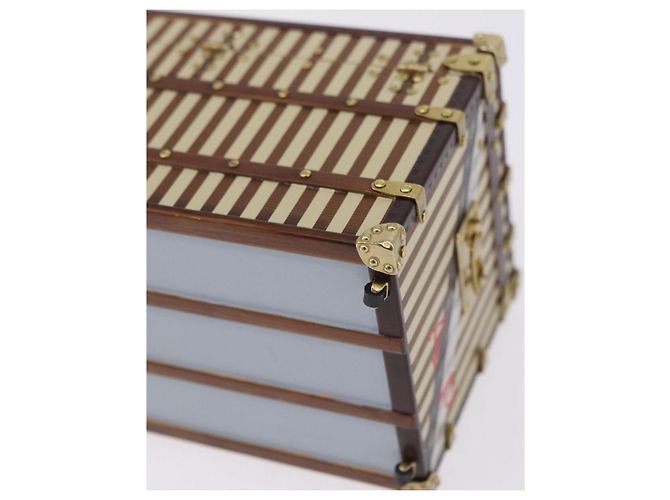 LOUIS VUITTON MALLE COURRIER 1888 Fermacarte Beige Brown M99729 Auth 196934M Marrone - vista 16