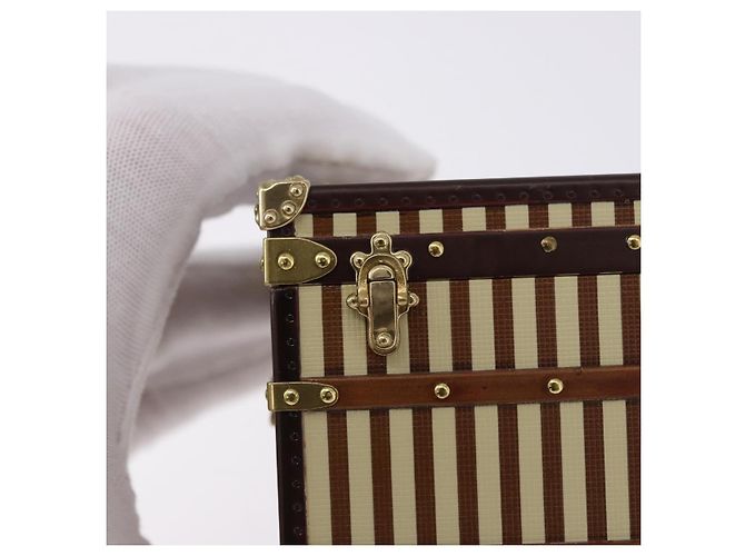 LOUIS VUITTON MALLE COURRIER 1888 Fermacarte Beige Brown M99729 Auth 196934M Marrone - vista 17