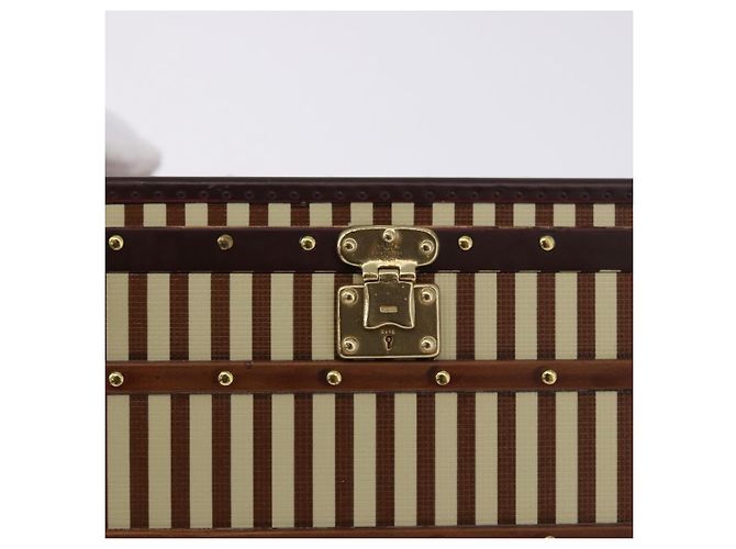 LOUIS VUITTON MALLE COURRIER 1888 Fermacarte Beige Brown M99729 Auth 196934M Marrone - vista 18