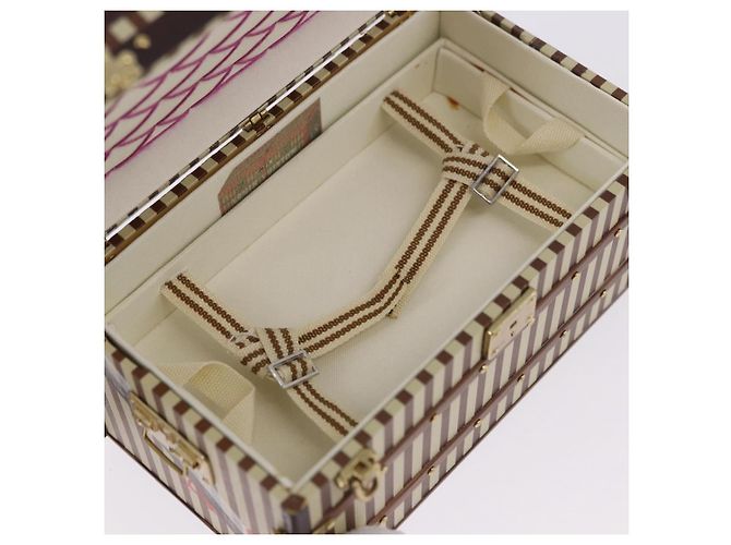 LOUIS VUITTON MALLE COURRIER 1888 Fermacarte Beige Brown M99729 Auth 196934M Marrone - vista 20