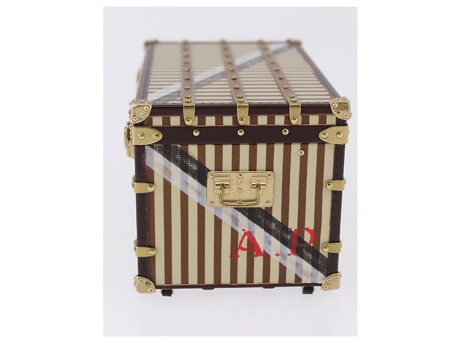 LOUIS VUITTON MALLE COURRIER 1888 Fermacarte Beige Brown M99729 Auth 196934M Marrone - vista 3