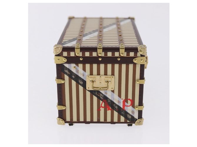 LOUIS VUITTON MALLE COURRIER 1888 Fermacarte Beige Brown M99729 Auth 196934M Marrone - vista 4