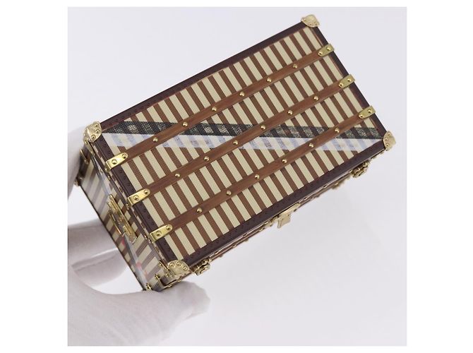 LOUIS VUITTON MALLE COURRIER 1888 Fermacarte Beige Brown M99729 Auth 196934M Marrone - vista 5
