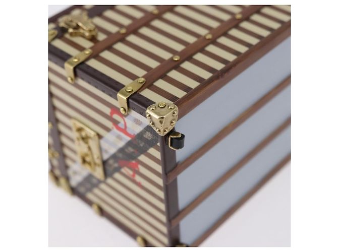 LOUIS VUITTON MALLE COURRIER 1888 Fermacarte Beige Brown M99729 Auth 196934M Marrone - vista 7