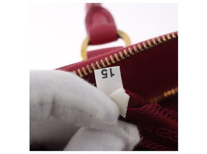 Borsa a mano PRADA Galleria Saffiano 2way Pink Gold Auth 198736V Rosa D'oro - vista 11