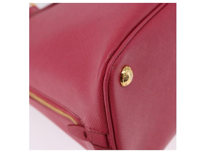 Borsa a mano PRADA Galleria Saffiano 2way Pink Gold Auth 198736V Rosa D'oro - vista 19