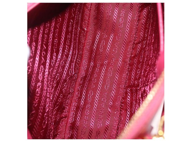 Borsa a mano PRADA Galleria Saffiano 2way Pink Gold Auth 198736V Rosa D'oro - vista 27