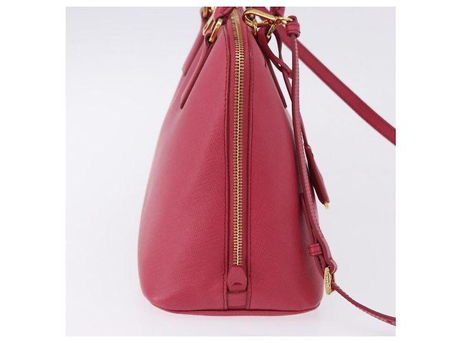 Borsa a mano PRADA Galleria Saffiano 2way Pink Gold Auth 198736V Rosa D'oro - vista 4