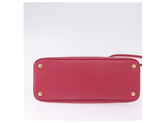 Borsa a mano PRADA Galleria Saffiano 2way Pink Gold Auth 198736V Rosa D'oro - vista 5