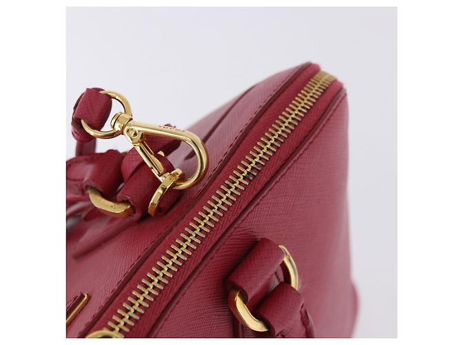 Borsa a mano PRADA Galleria Saffiano 2way Pink Gold Auth 198736V Rosa D'oro - vista 6