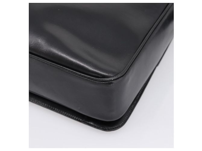 Céline Borsa a tracolla CELINE in pelle nera e oro Auth mr2828 Nero D'oro - vista 15
