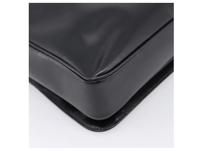 Céline Borsa a tracolla CELINE in pelle nera e oro Auth mr2828 Nero D'oro - vista 16
