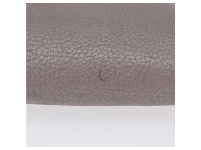 Borsa a spalla FENDI Celeria Leather Silver 8BT109 Auth BA14855 Argento - vista 6