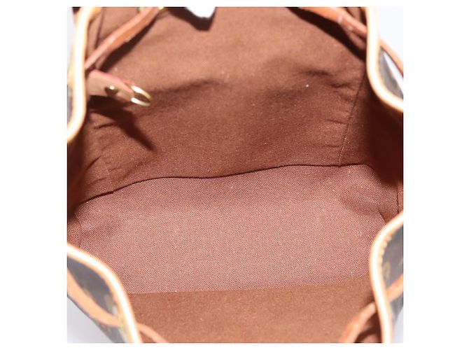 Zaino LOUIS VUITTON Monogram Montsouris PM M51137 LV Auth 198492A Monogramma - vista 11