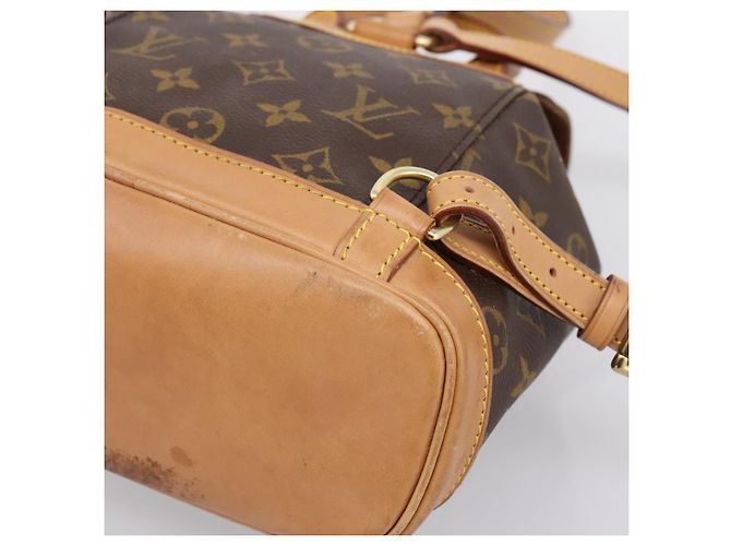 Zaino LOUIS VUITTON Monogram Montsouris PM M51137 LV Auth 198492A Monogramma - vista 16