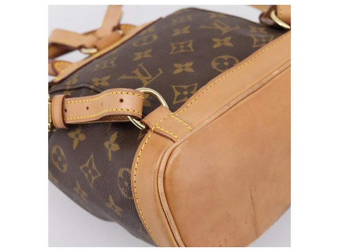 Zaino LOUIS VUITTON Monogram Montsouris PM M51137 LV Auth 198492A Monogramma - vista 17