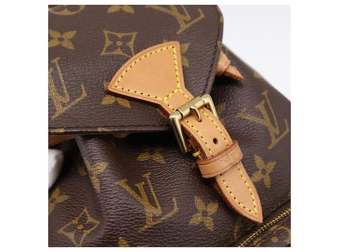 Zaino LOUIS VUITTON Monogram Montsouris PM M51137 LV Auth 198492A Monogramma - vista 19