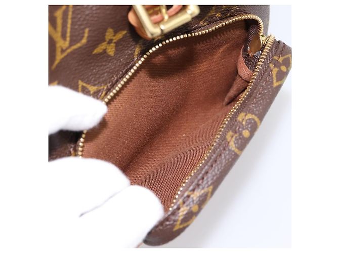 Zaino LOUIS VUITTON Monogram Montsouris PM M51137 LV Auth 198492A Monogramma - vista 22