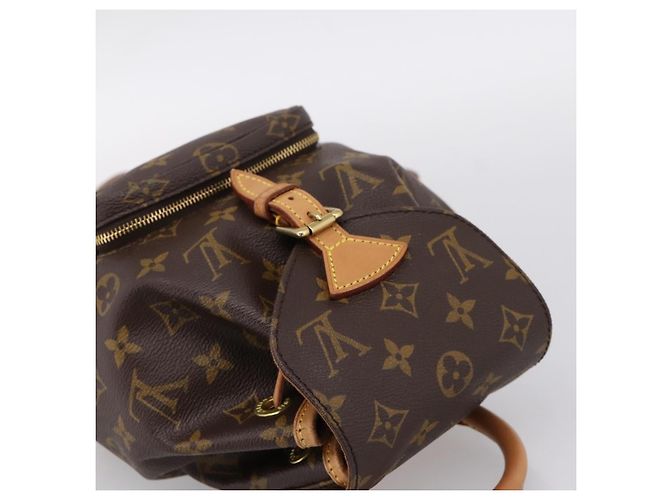 Zaino LOUIS VUITTON Monogram Montsouris PM M51137 LV Auth 198492A Monogramma - vista 6