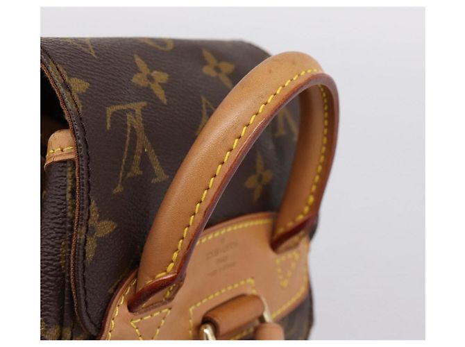 Zaino LOUIS VUITTON Monogram Montsouris PM M51137 LV Auth 198492A Monogramma - vista 7