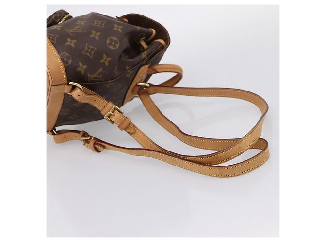 Zaino LOUIS VUITTON Monogram Montsouris PM M51137 LV Auth 198492A Monogramma - vista 9