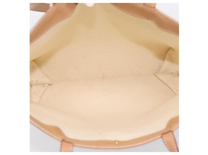 Céline CELINE Macadam Tote Bag PVC Leder Weiß Beige Auth 198626 - Ansicht 10