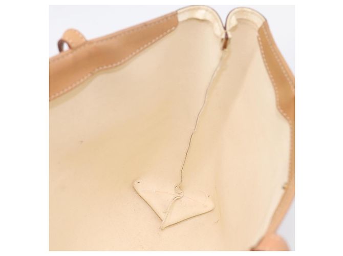 Céline CELINE Macadam Tote Bag PVC Leder Weiß Beige Auth 198626 - Ansicht 17