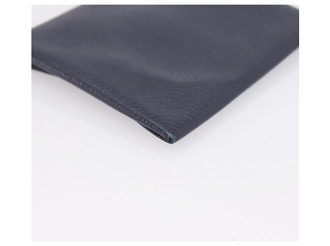 Hermès Monedero HERMES Bastia de cuero Navy Auth 198834V Azul marino - vista 11