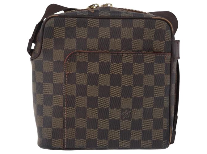 LOUIS VUITTON Damier Ebene Olaf PM Shoulder Bag N41442 LV Auth bs36700 - vista 13