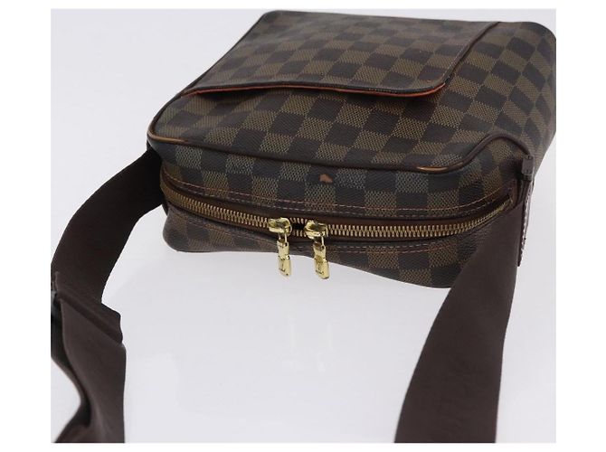 LOUIS VUITTON Damier Ebene Olaf PM Shoulder Bag N41442 LV Auth bs36700 - vista 7