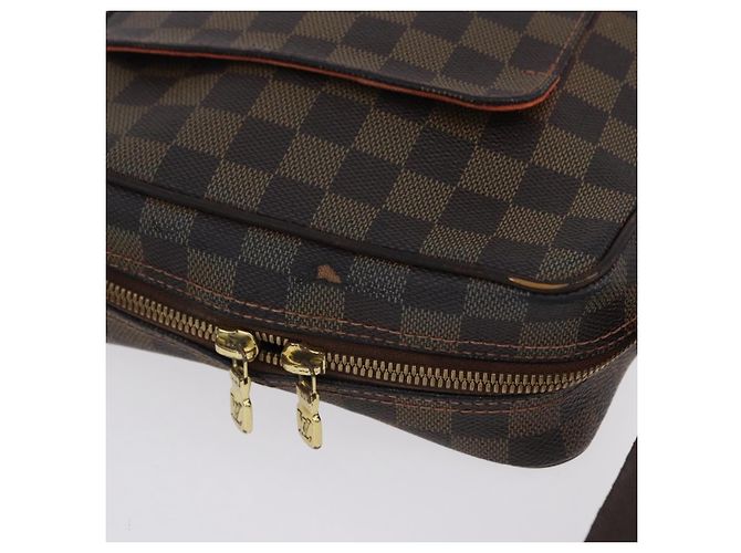 LOUIS VUITTON Damier Ebene Olaf PM Shoulder Bag N41442 LV Auth bs36700 - vista 8