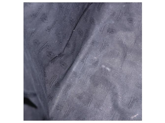 Borsa Tote GUCCI GG Implementation PVC Nero Argento 229848 Auth ka5714A - vista 16