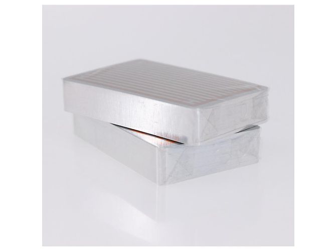 Hermès Carte da gioco HERMES carta Silver Auth BA15237V Argento - vista 5
