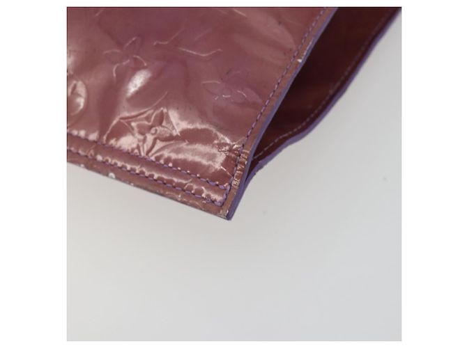 LOUIS VUITTON Monogram Vernis Stanton Hand Bag Viole M91079 LV Auth BA14859 Violet - vue 15