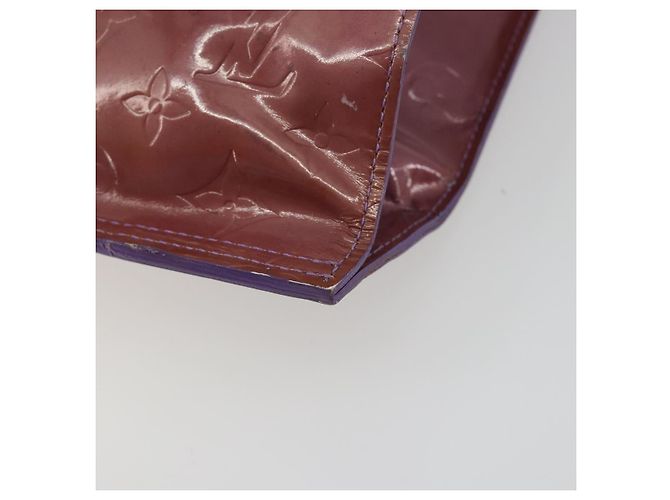 LOUIS VUITTON Monogram Vernis Stanton Hand Bag Viole M91079 LV Auth BA14859 Violet - vue 17