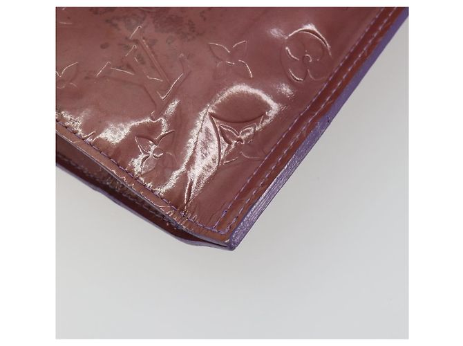 LOUIS VUITTON Monogram Vernis Stanton Hand Bag Viole M91079 LV Auth BA14859 Violet - vue 18