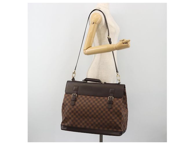 LOUIS VUITTON Damier Ebene West End PM Boston Bag 2way N41130 LV Auth bs36579A - vista 26