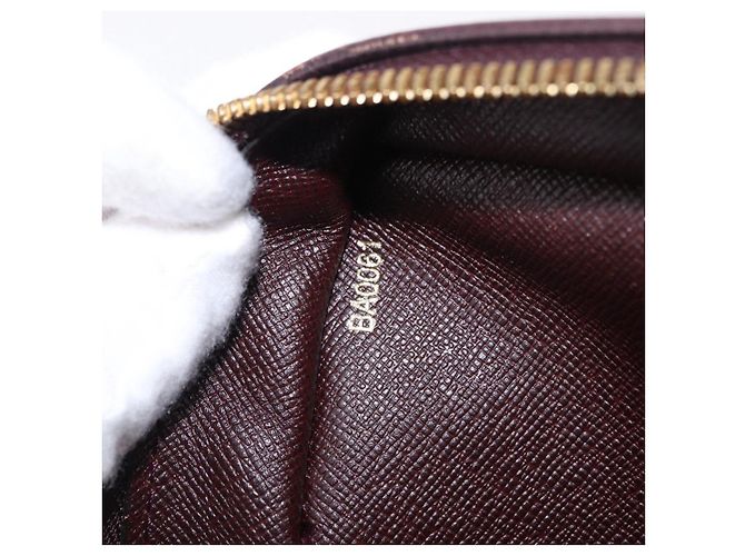 LOUIS VUITTON Taiga Porte Documents Voyage Bag Acajou M30635 LV Auth bs36765 Marrone - vista 12