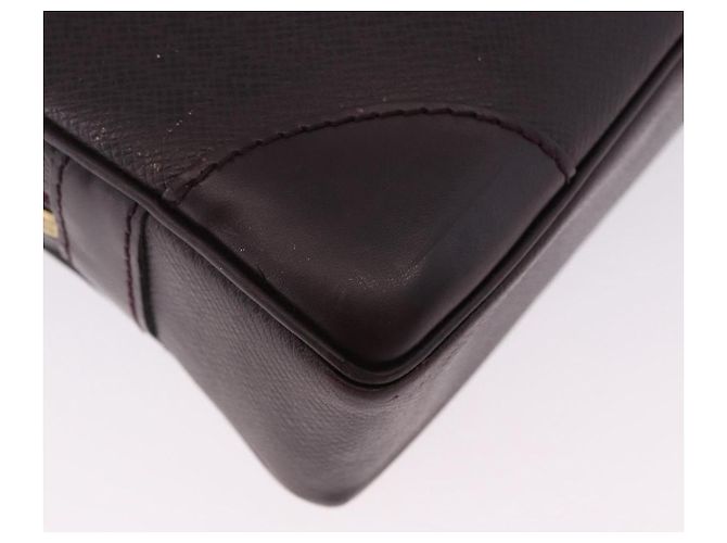 LOUIS VUITTON Taiga Porte Documents Voyage Bag Acajou M30635 LV Auth bs36765 Marrone - vista 17