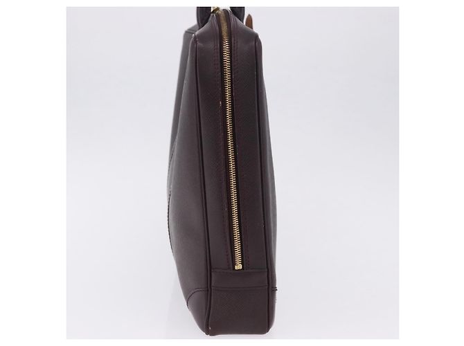 LOUIS VUITTON Taiga Porte Documents Voyage Bag Acajou M30635 LV Auth bs36765 Marrone - vista 5