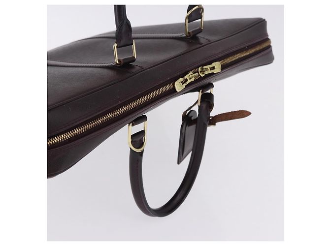 LOUIS VUITTON Taiga Porte Documents Voyage Bag Acajou M30635 LV Auth bs36765 Marrone - vista 7