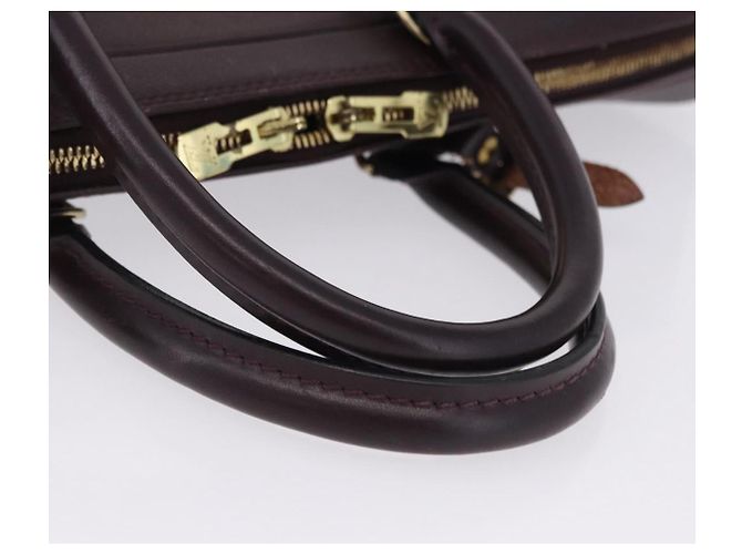 LOUIS VUITTON Taiga Porte Documents Voyage Bag Acajou M30635 LV Auth bs36765 Marrone - vista 8