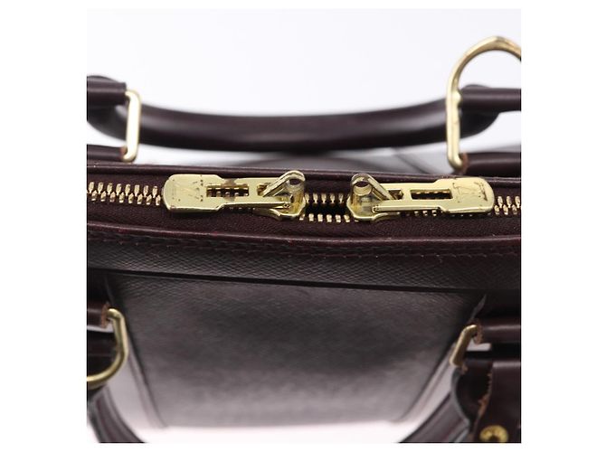 LOUIS VUITTON Taiga Porte Documents Voyage Bag Acajou M30635 LV Auth bs36765 Marrone - vista 9