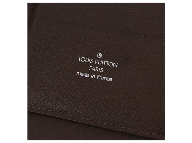 LOUIS VUITTON Taiga Organizer Atoll Travel Case Grizzly M30658 LV Auth 196305 - vista 18