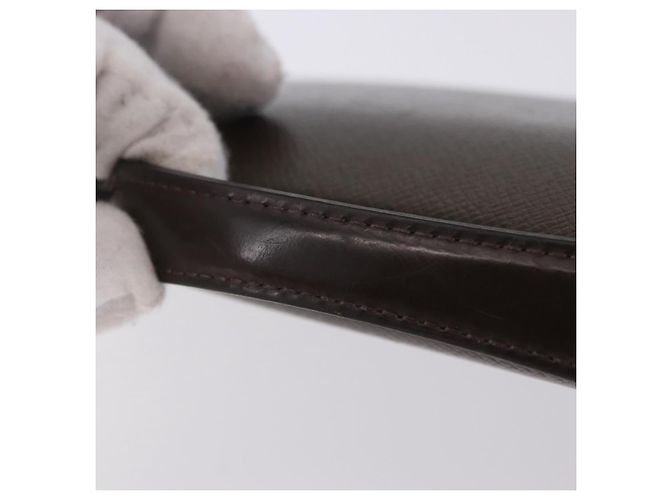 LOUIS VUITTON Taiga Organizer Atoll Travel Case Grizzly M30658 LV Auth 196305 - vista 5