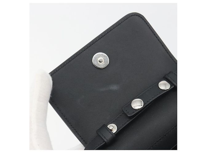 Borsa a tracolla GUCCI Square G PVC Canvas Black Silver 631766 Auth 196389A Nero Argento - vista 16