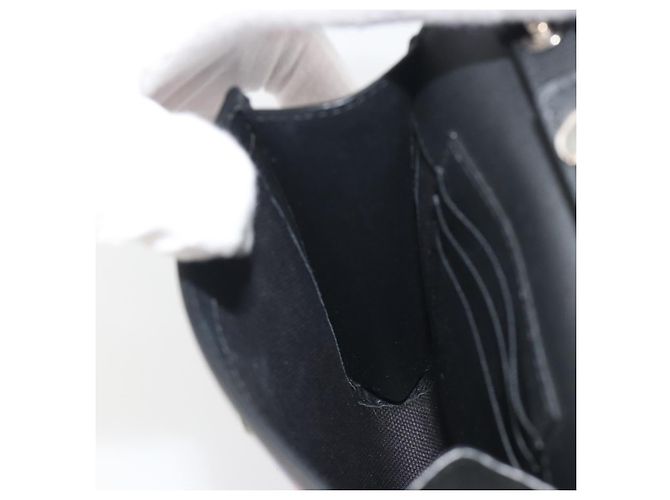 Borsa a tracolla GUCCI Square G PVC Canvas Black Silver 631766 Auth 196389A Nero Argento - vista 20